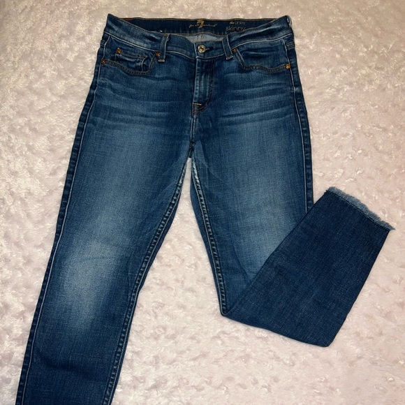 7 For All Mankind skinny jeans - Picture 3 of 6